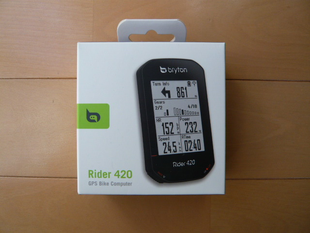 ★ Bryton ブライトン Rider 420E 本体のみ GPSサイクルコンピューター
