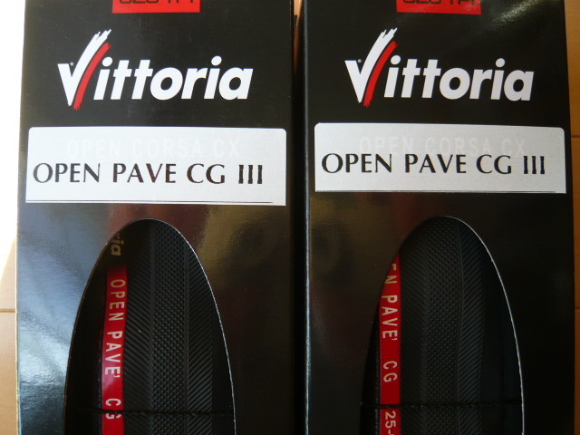 ★～5/7期間限定★ ヴィットリア Vittoria OPEN Pave オープン パベ CG Ⅲ 700×25C BLACK 2本セット_画像2