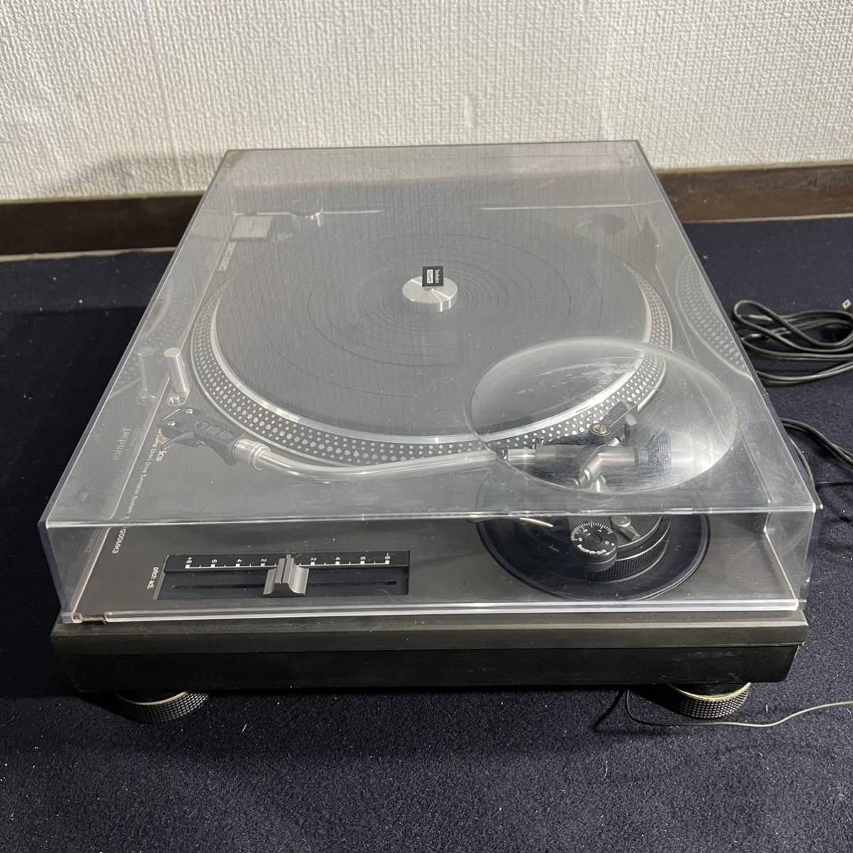 Technics SL-1200MK3 テクニクス DJ レコードプレーヤー ターンテーブル [カートリッジ:SHURE ME95ED 現状品　f147_画像5