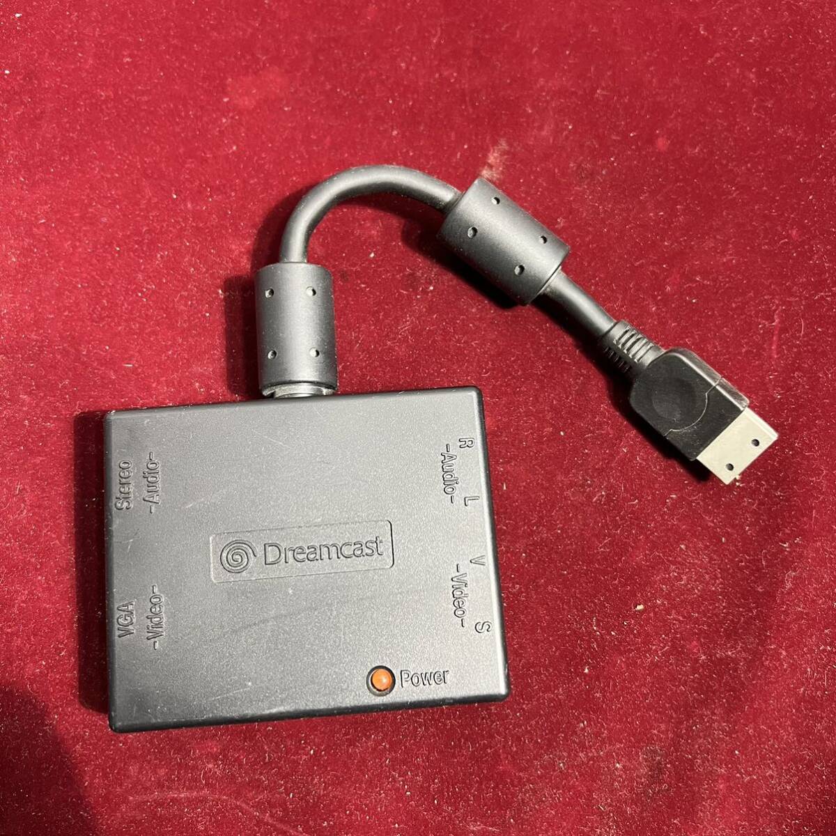 棚076 ●ジャンク SEGA Dreamcast ドリームキャスト VGAボックス HKT-8100　※通電未確認_画像1