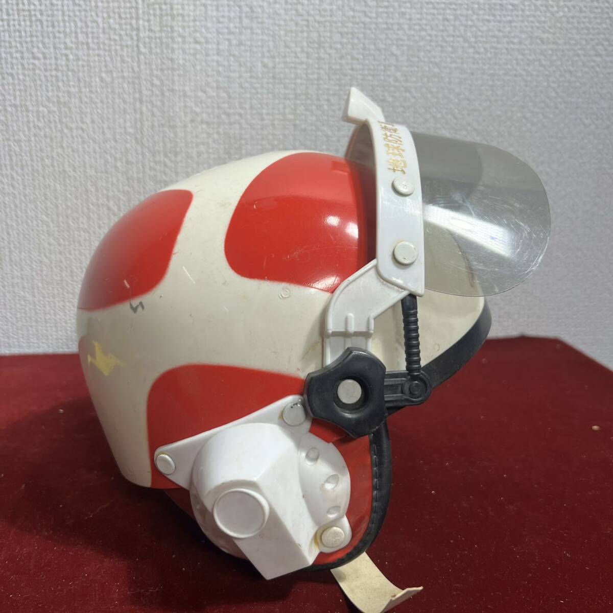 3 shelves 081 that time thing Ultraman 80 The Earth Defense Army UGM helmet poppy rare retro 