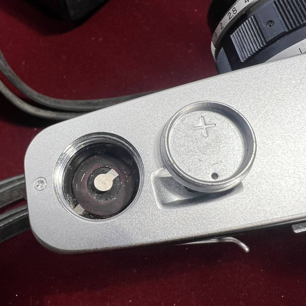 3棚１００　OLYMPUS PEN F フィルムカメラ オリンパス F.Zuiko Auto-S f１.8 38mm 標準レンズ 露出計 タイマーOK シャッターOK_画像5
