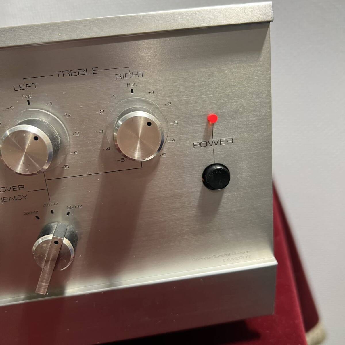 f017 Technics EAA-2008 30A 真空管アンプ プリアンプ コントロールアンプ オーディオ機器 Telefunken テレフンケン　ECC83 12AX7 8本付き_画像2