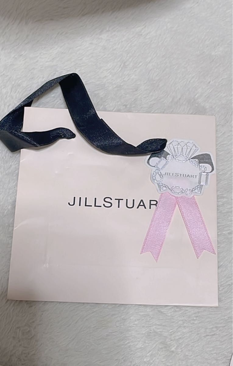 JILLSTUART リップグロウバーム 01リップクリーム 紙袋付き 試供品付き ラッピングシール付き