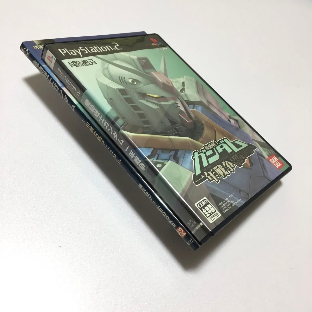 【クーポン対象／2品セット】① PS2ソフト『機動戦士ガンダム 一年戦争』 ②攻略本『V作戦攻略マニュアル』 GUNDAM 