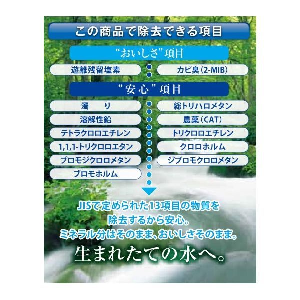 ☆激安!!新品☆東レ株式会社 トレビーノ カセッティシリーズ 時短＆高除去 交換用カートリッジ 2個入り MKC.SMX2☆TORAY☆早い者勝ち!!☆_画像2