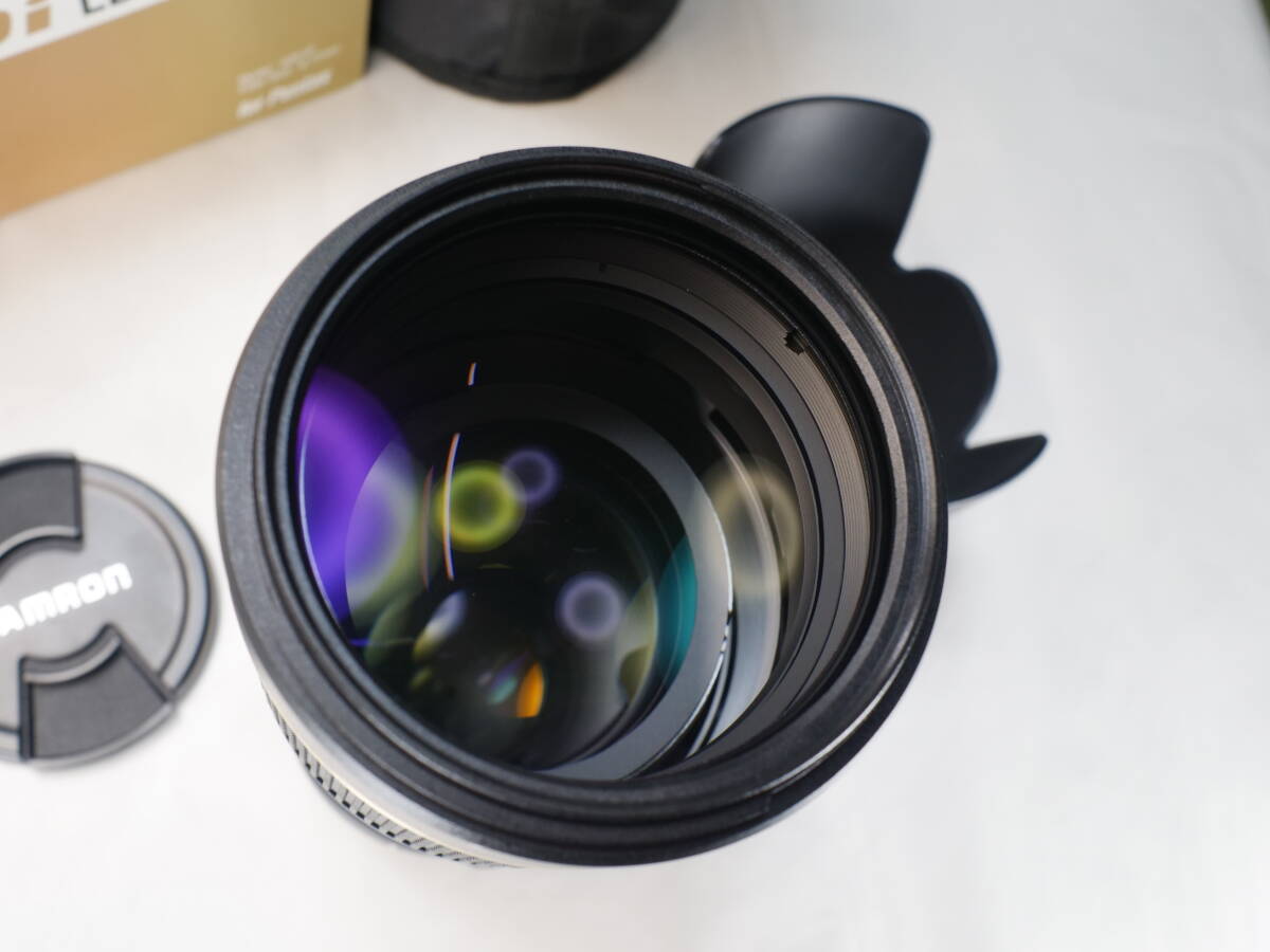 ☆★新品級!送料込み！★ TAMRON ★ SP AF70-200mm F/2.8 Di LD [IF] MACRO (Model A001) (ペンタックス用)★F2.8通し★大三元レンズ★☆_画像6