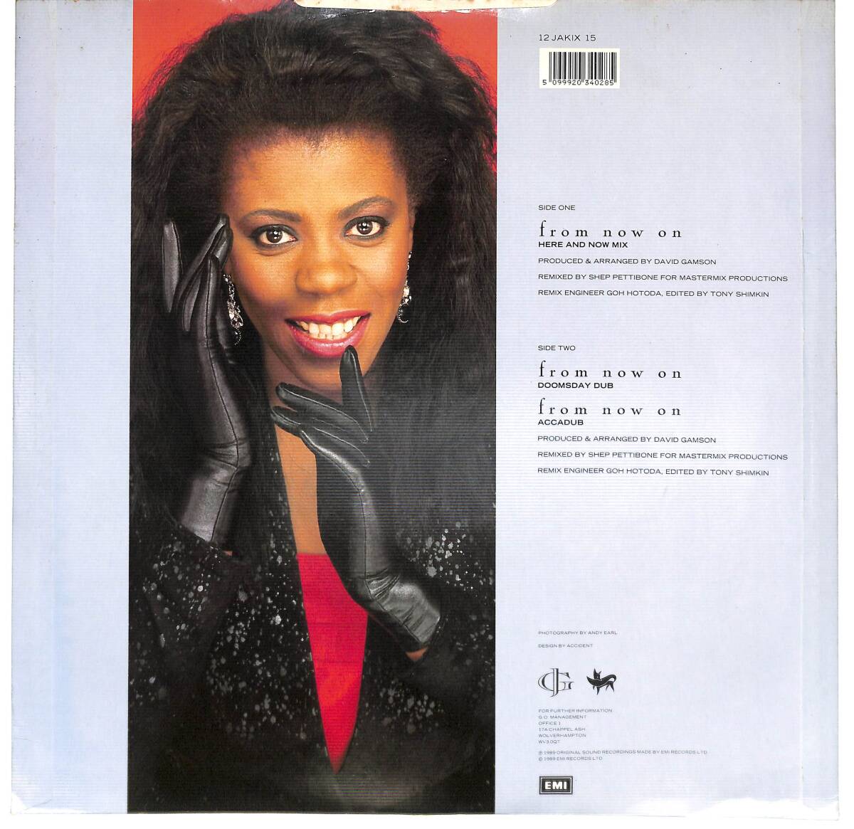 e1976/12/英/Jaki Graham/From Now On (Here And Now Mix)の画像2