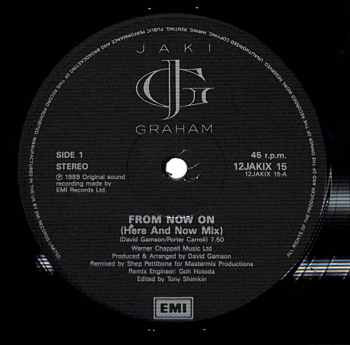 e1976/12/英/Jaki Graham/From Now On (Here And Now Mix)の画像3