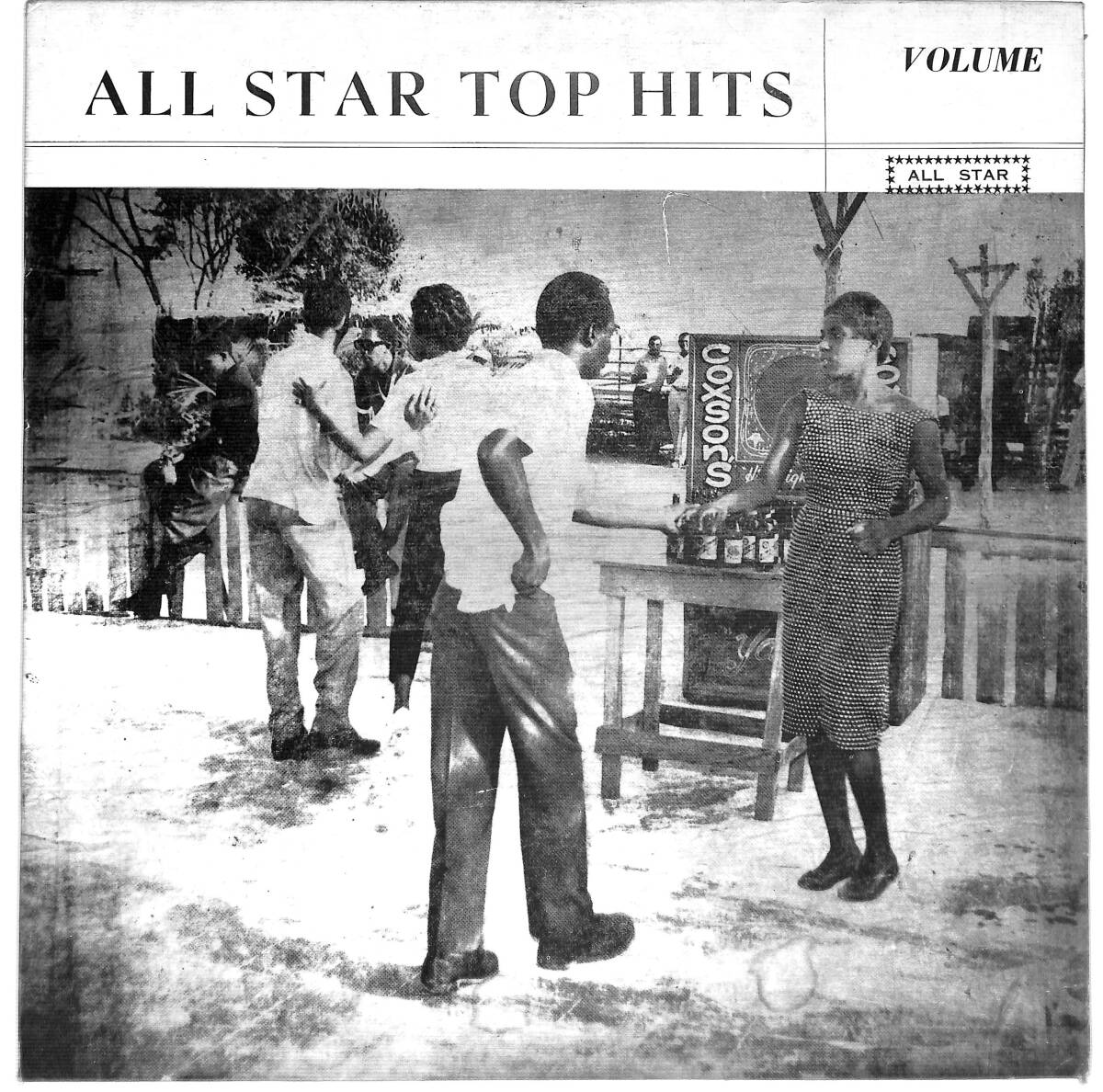 e2117/LP/ジャマイカ盤/ジャンク/coxsone/V.A./All Star Top Hits_画像1