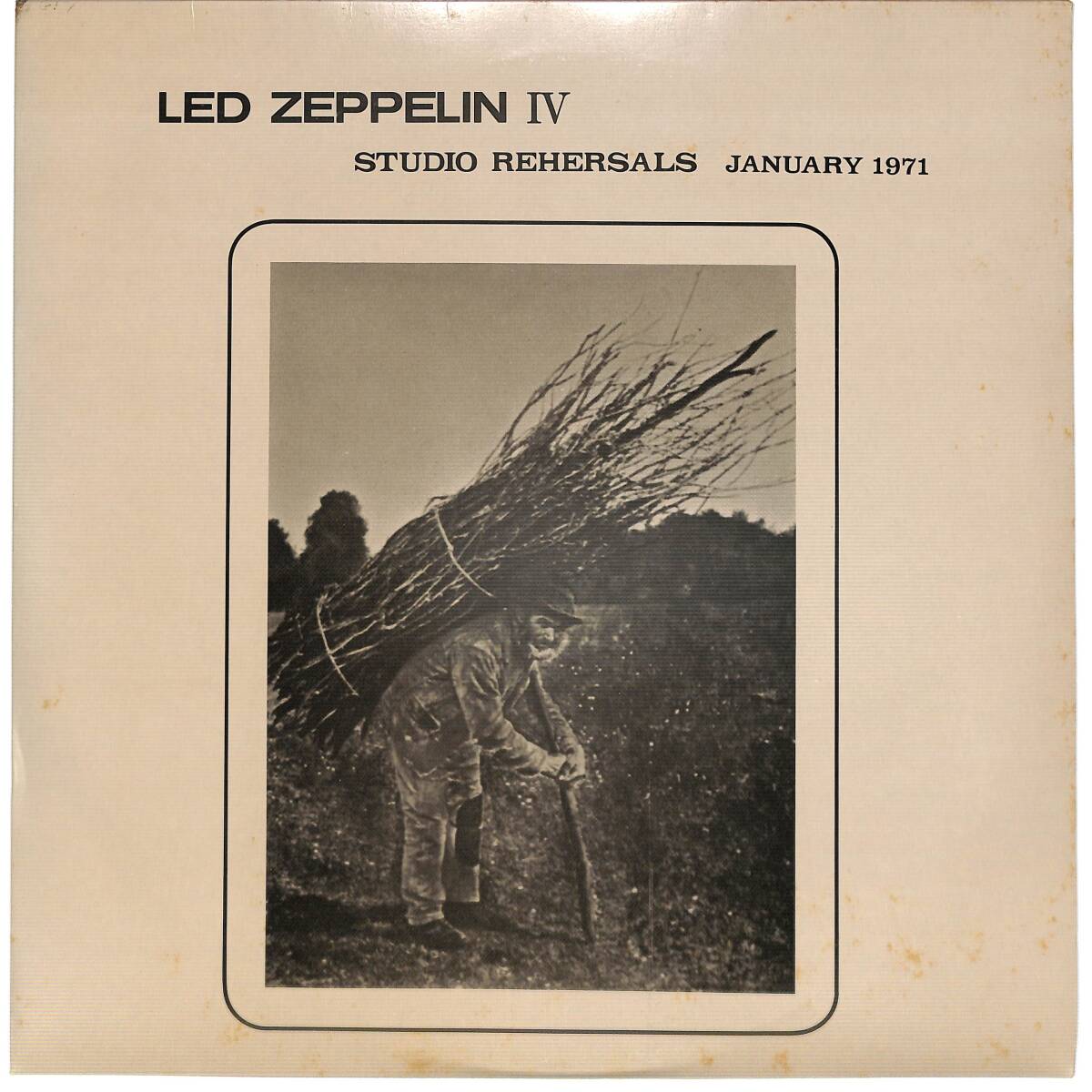 e2563/LP/Led Zeppelin/IV Studio Rehersals January 1971_画像1