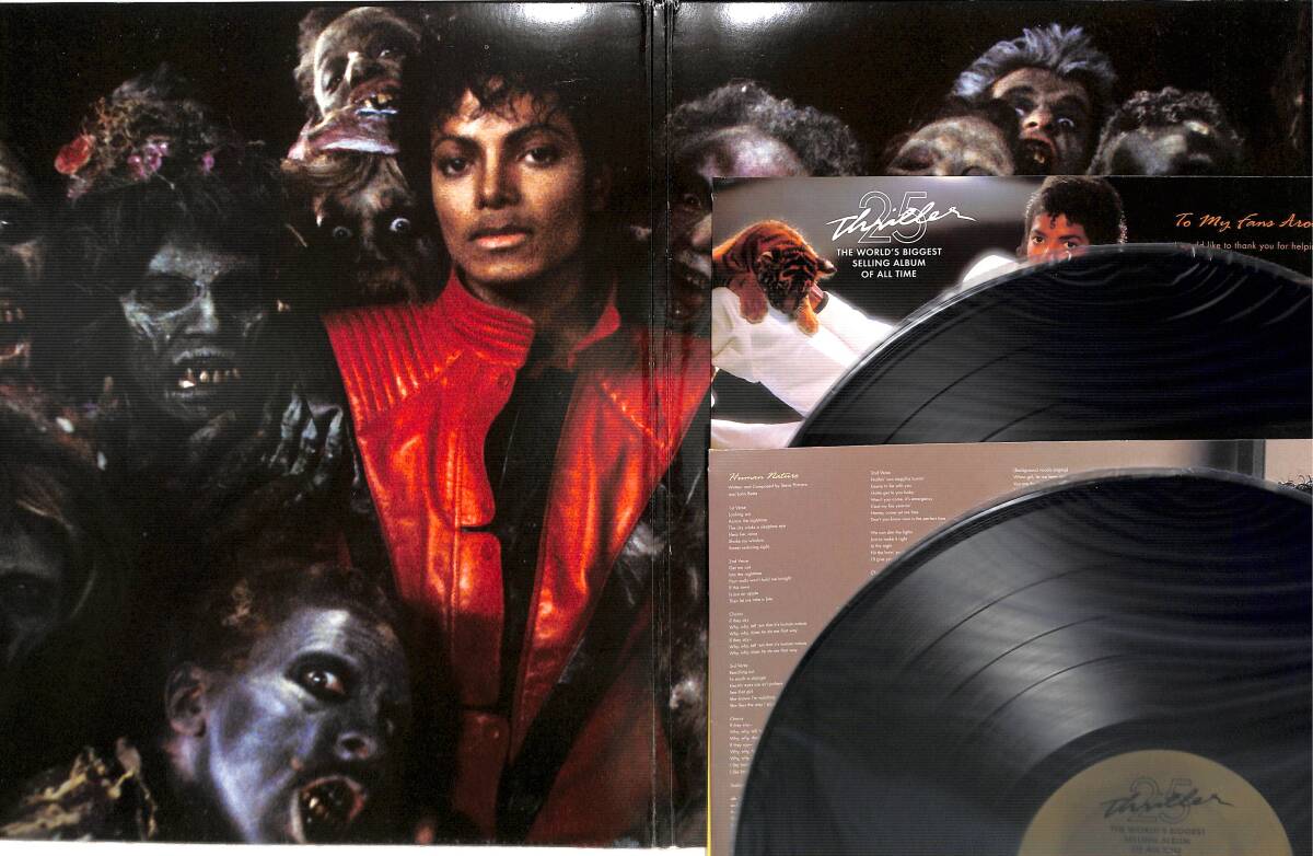 e2585/2LP/米/リマスター盤/Michael Jackson/Thriller 25_画像2