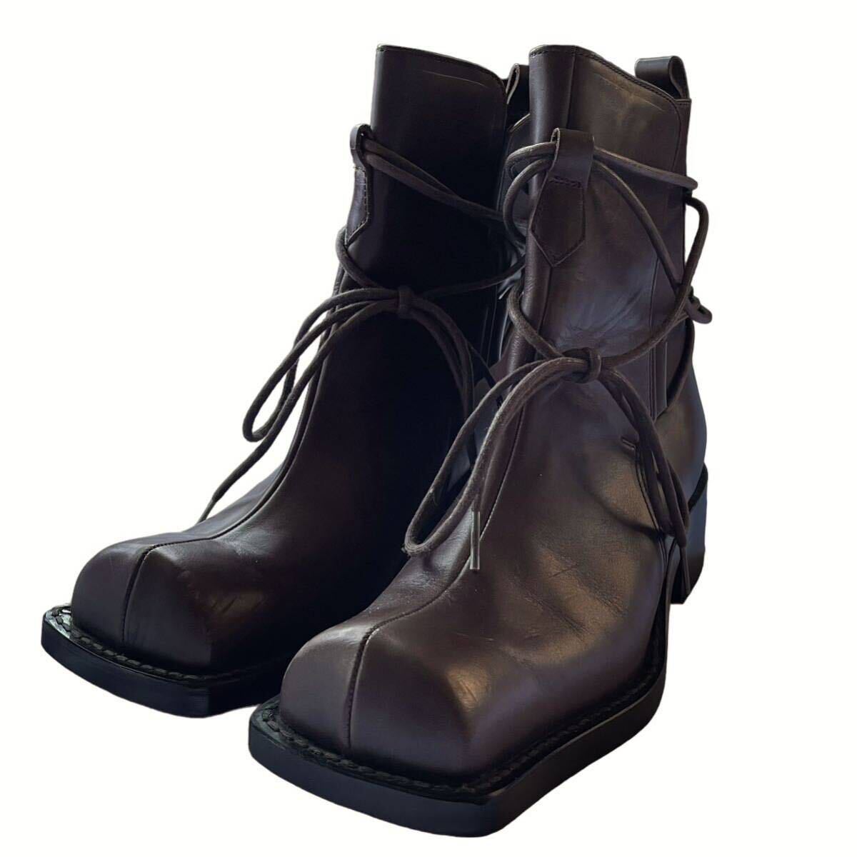 Yahoo!オークション - Koji Kuga Lace-up Platform Leather Yahoo!オークション - Koji Kuga Lace-up Platform Leather