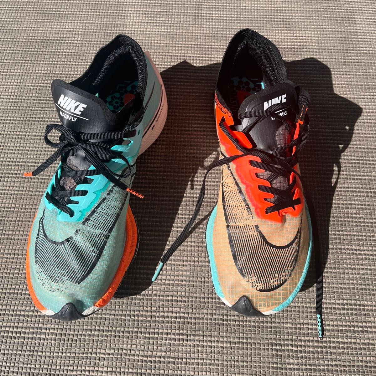 NIKE ZOOMX VAPORFLY NEXT% HKNE EKIDEN 駅伝　26.0cm 中古　ヴェイパーフライ　オーロラ