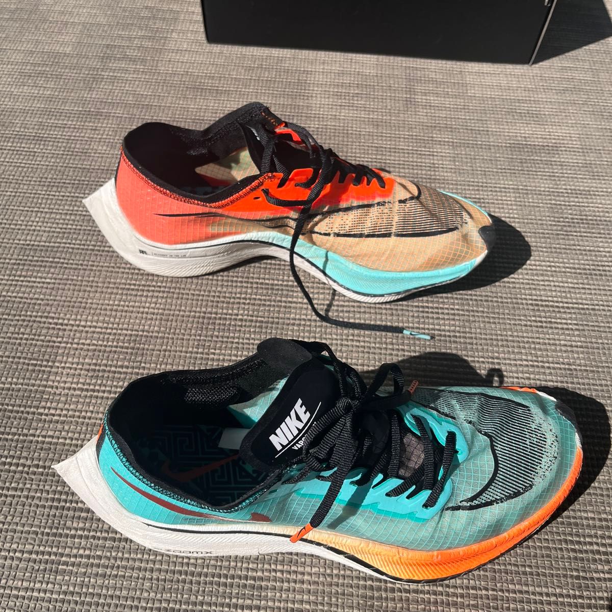 NIKE ZOOMX VAPORFLY NEXT% HKNE EKIDEN 駅伝　26.0cm 中古　ヴェイパーフライ　オーロラ