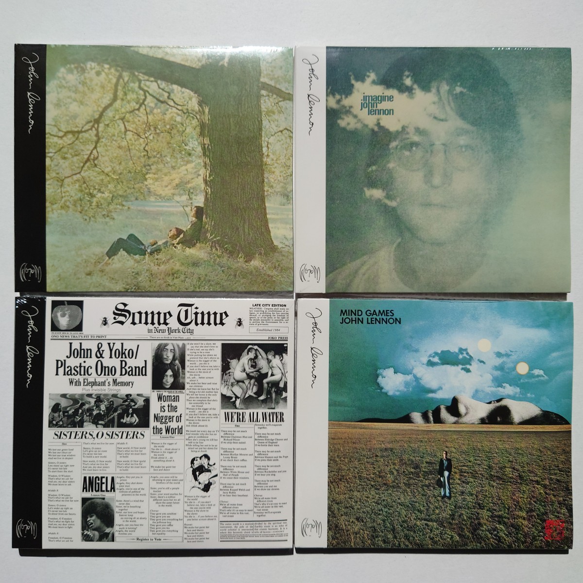  John * Lennon BOX ( совершенно производство ограничение )[ обычная цена 19,800 иен ][ записано в Японии li тормозные колодки CD11 листов комплект : все CD не использовался ] John Lennon 