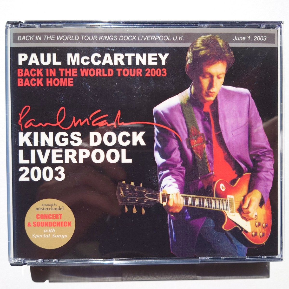 2003 KINGS DOCK LIVERPOOL 「オーディエンス・プレス4CD」ポールマッカートニー_画像1