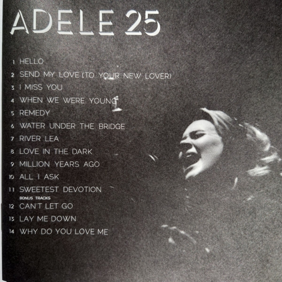 25　「国内盤CD＋ボーナストラック3曲」 アデル _画像3