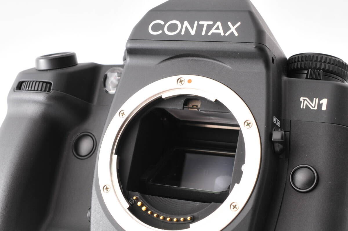 [ジャンク] Contax N1 35mm SLR AF Film Camera Black Body コンタックス ボディ #34の画像6