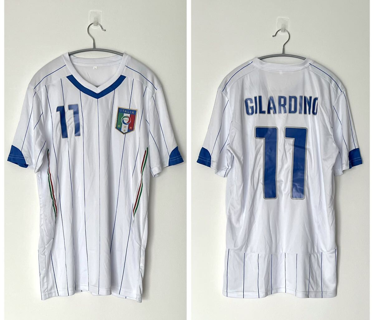 未着用！イタリア代表☆サッカーユニフォーム/レプリカ ジラルディーノの画像1