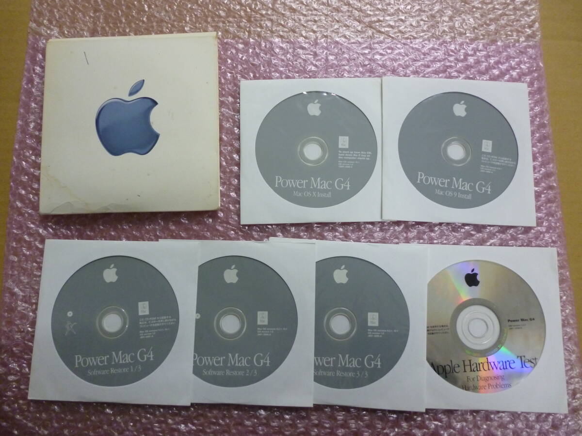 ★中古★Apple PowerMac G4 リストアディスク Mac OS X 10.1/Mac OS 9.2.1/Restore disc_画像1