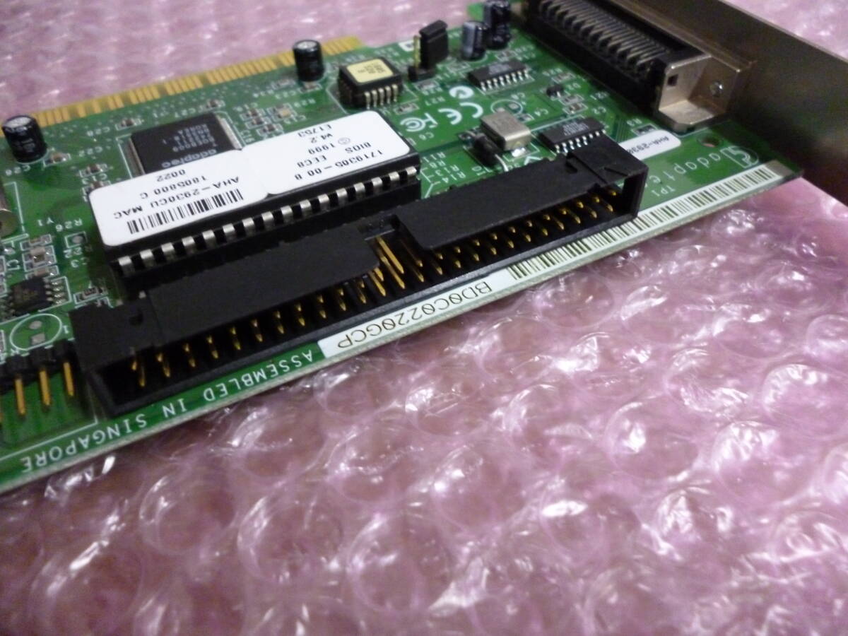 * б/у *adaptec SCSI карта PCI карта AHA-2930CU MAC PowerMac G4. используя .. было использовано 