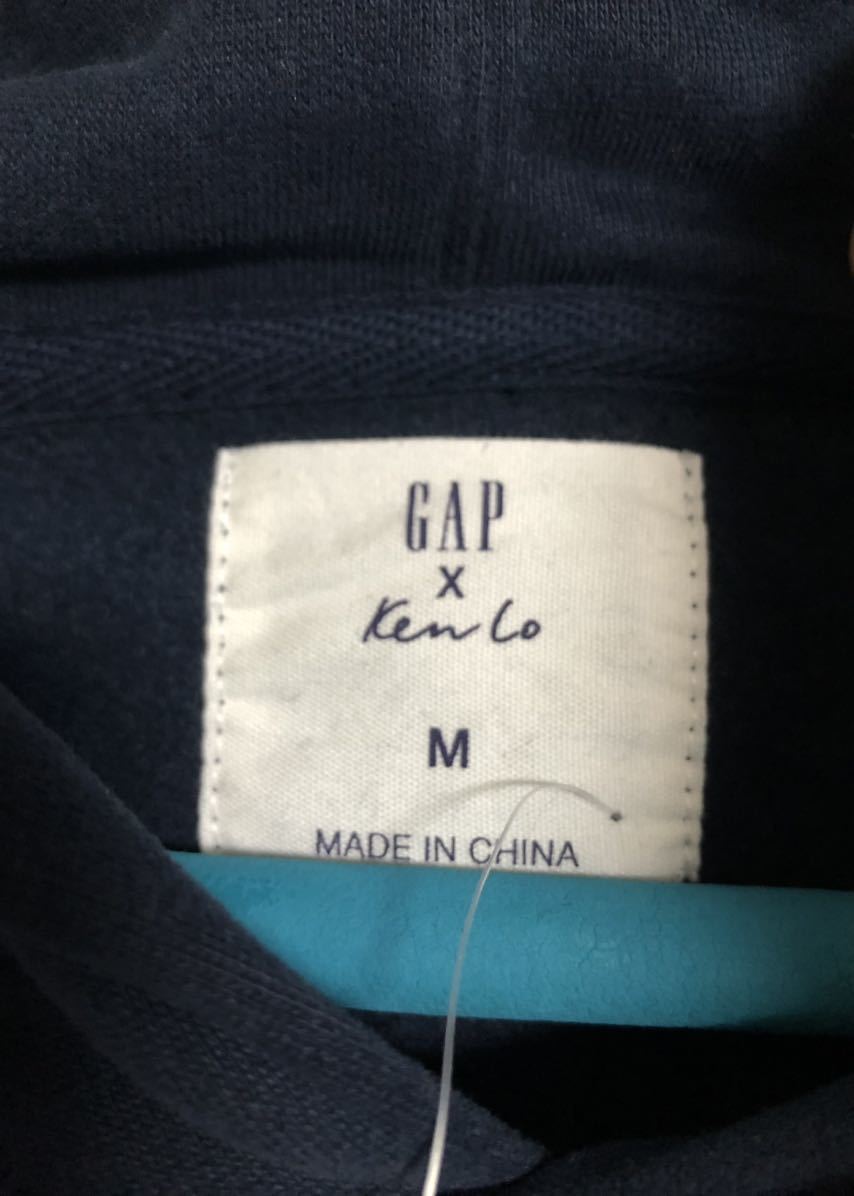 【新品】GAP ギャップ KEN LO コラボ パーカー M ケンロー_画像4