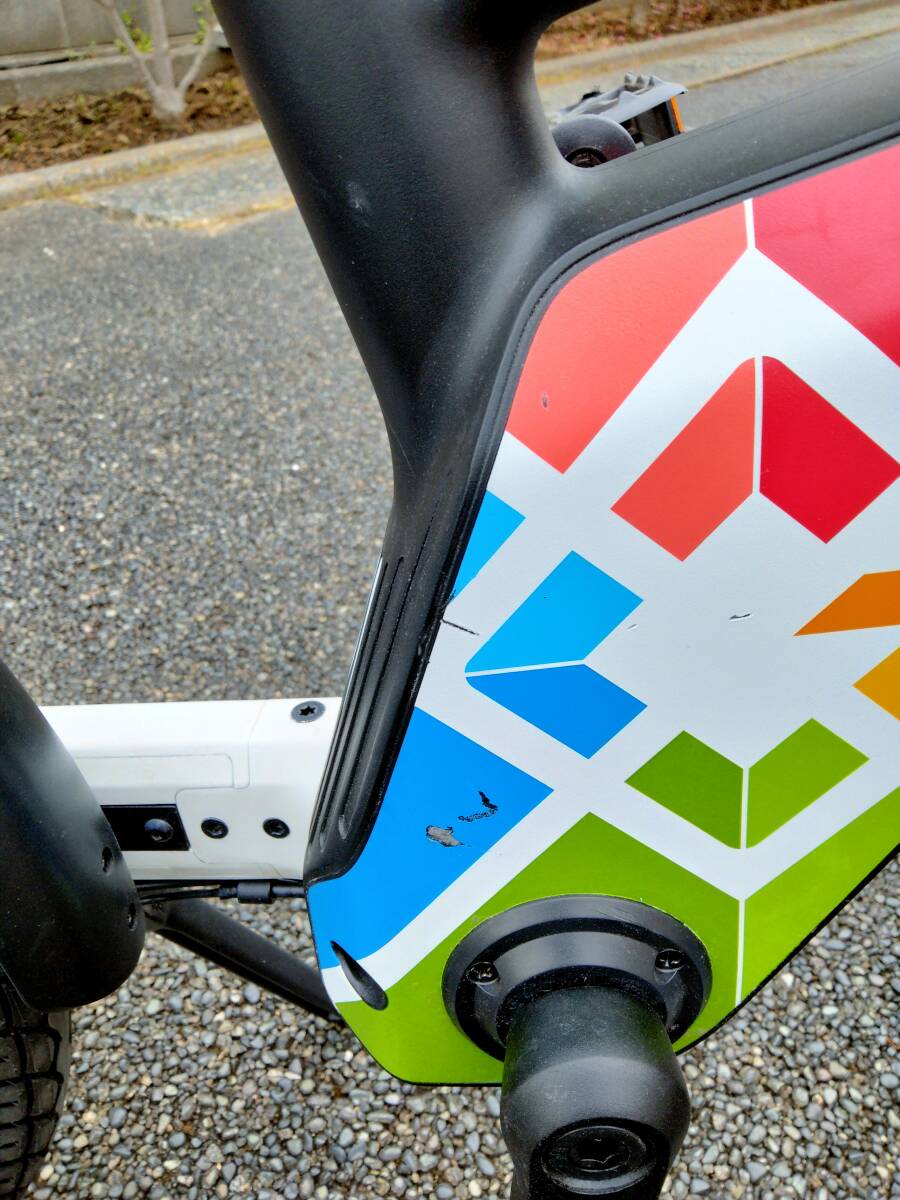 honbikeホンバイク チェーンレス電動折りたたみ電動自転車 オプション多数の画像2