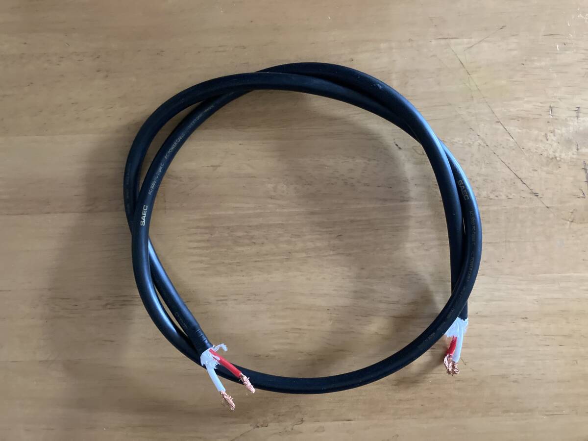 SAEC power supply cable AC-3000 1m PC-Triple C conductor was adopted high cost performance power supply cable used beautiful goods 