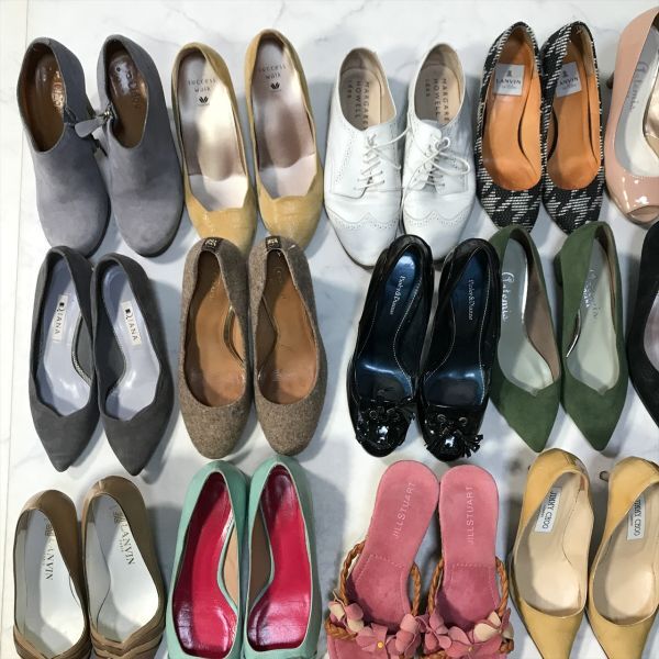 { old clothes .} lady's brand shoes / heel / sandals / shoes etc. 30 pair set sale * bundle *PRADA*TORYBURCH*mAXMARA*UGG*CHLOE* other (J1261)