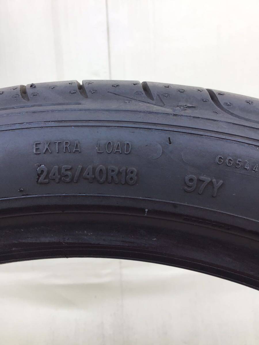 GOOD YEAR EAGLE F1 グッドイヤー メルセデス承認MOマーク有　245/40R18 97Y 製造2021年　中古品2本_画像6