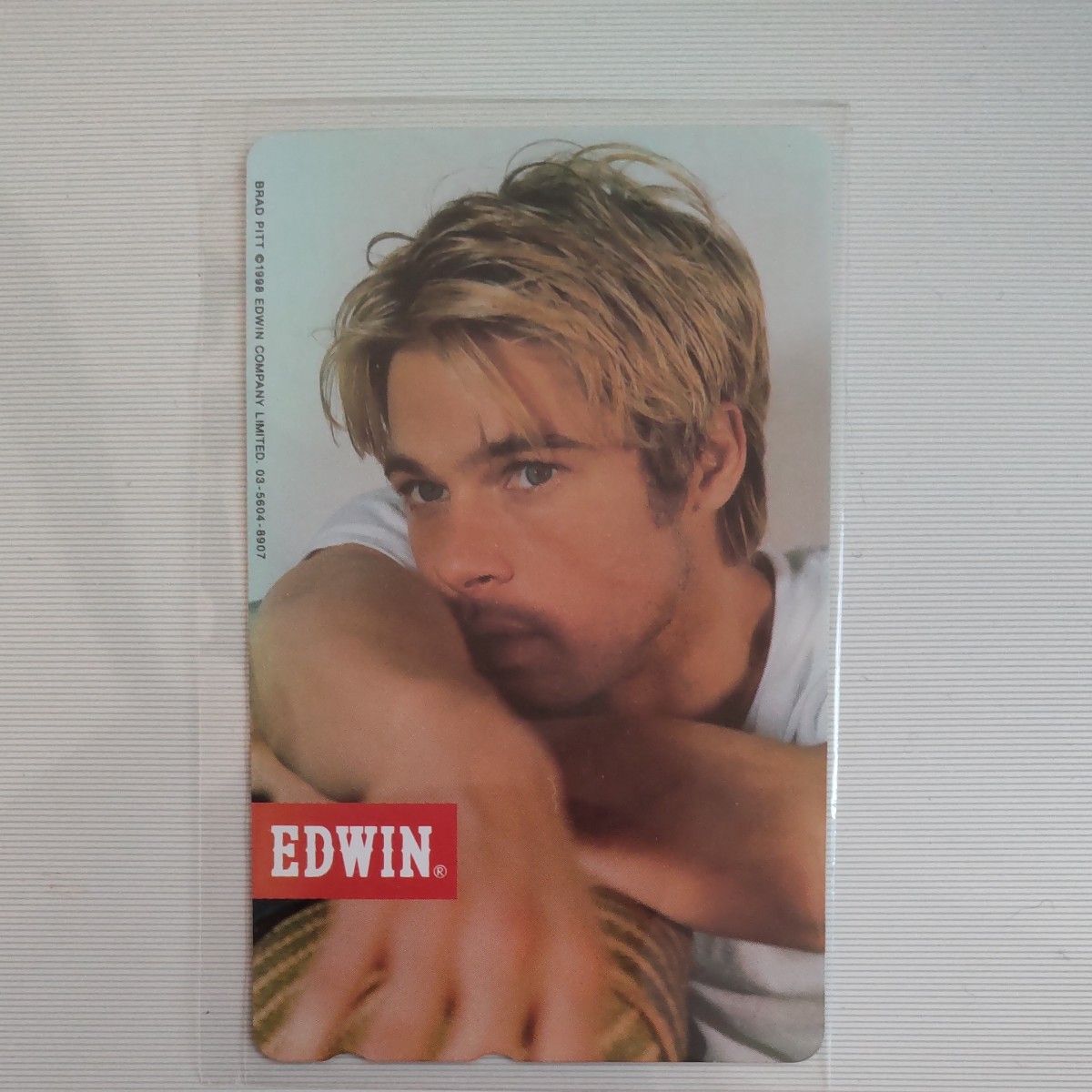 EDWIN エドウィン ブラッド・ピットポスター 3枚 +EDWINテレカ EDWIN エドウィン ブラッド・ピットポスター 3枚 +EDWINテレカ