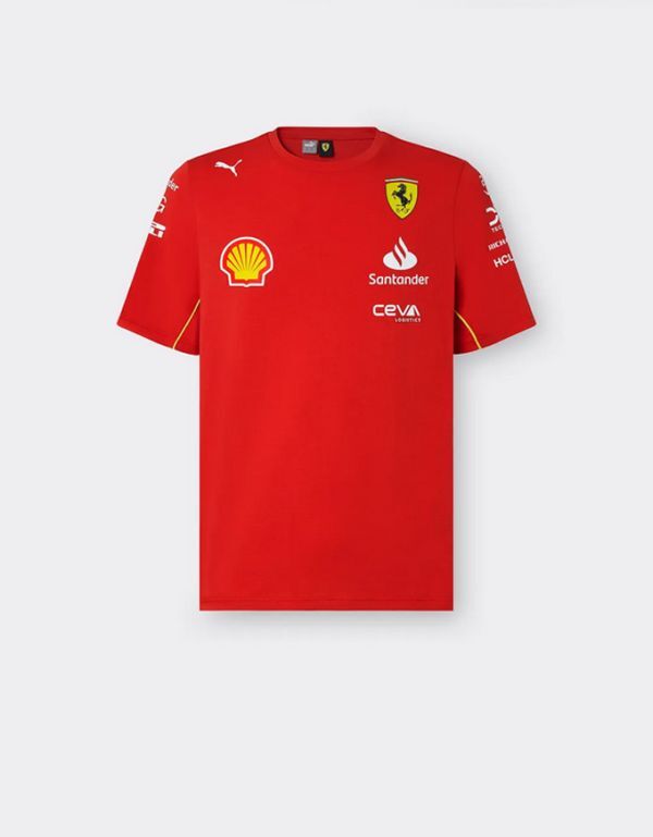 【即決】PUMA FERRARI 2024 フェラーリ チームTシャツ サイズM