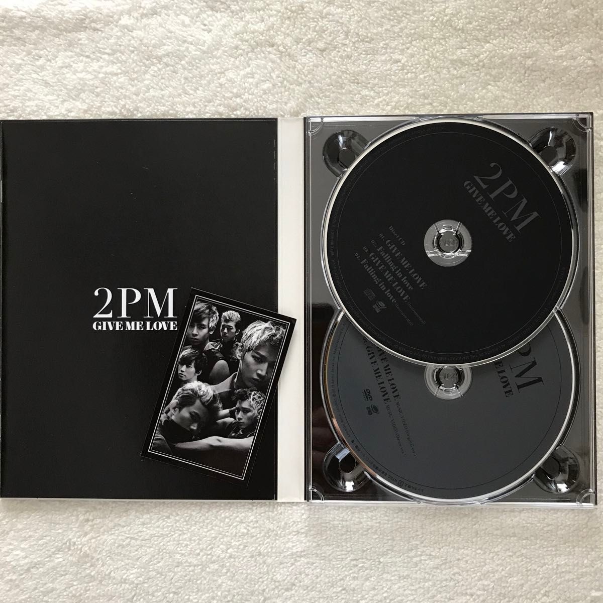 2PM CD+DVD/GIVE ME LOVE 初回生産限定A 13/5/29発売 オリコン加盟店