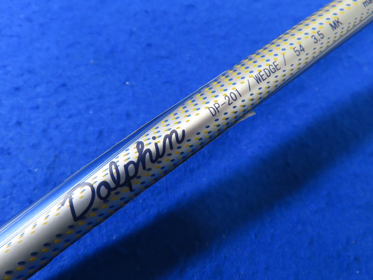 【中古/美品】キャスコ　Dolphin wedge（ドルフィンウェッジ）2020　DW-120-G セミグースネックタイプ（56°）【W】DP-201カーボンシャフト_画像5