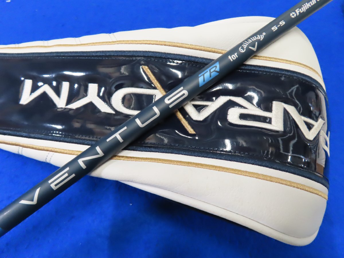 【中古】キャロウェイ 2023 PARADYM（パラダイム）ドライバー（9.0°）【S】VENTUS TR-5 for Callaway★HCあり、レンチなしの画像7