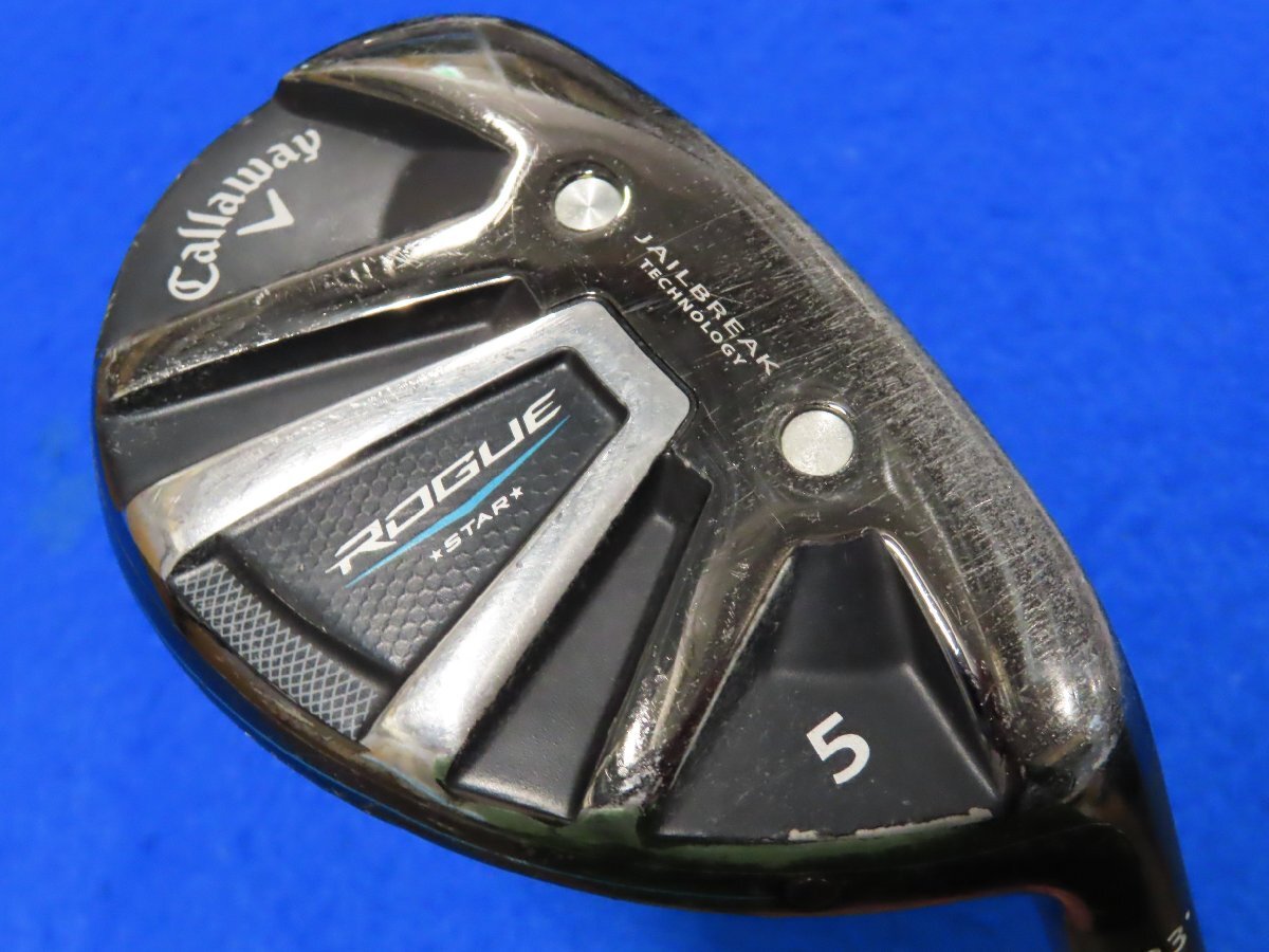 【中古】キャロウェイ　2018　ROGUE STAR（ローグスター）レディース　ユーティリティ　5H（23°）【L】FUBUKI 40 for Callaway ★HCあり_画像1