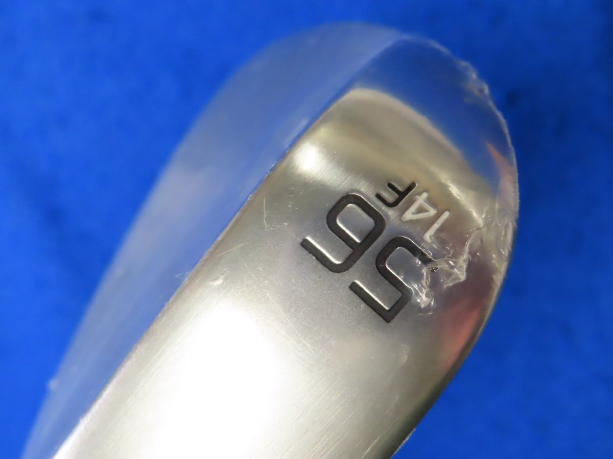 【新品・訳あり】タイトリスト 2022 VOKEY DESIGN（ボーケイデザイン）SM-9 WEDGE ツアークローム（56°-14° F）【S200】Dynamic GOLDの画像3