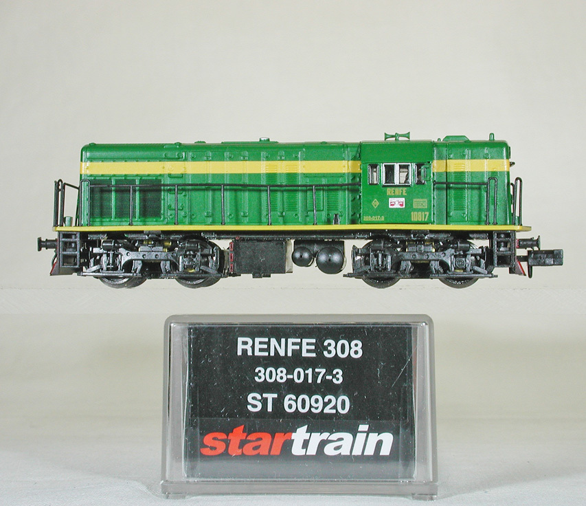 STARTRAIN #60920 ＲＥＮＦＥ（スペイン鉄道）３０８型 ディーゼル機関車　（ライトグリーン）_画像1