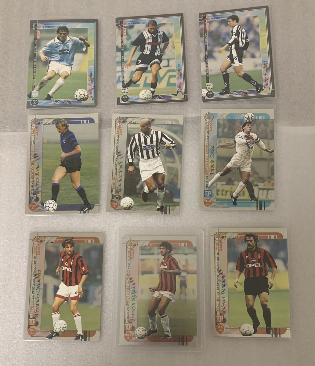 超レア IR Calcio Top Della Serie 1990 2000 レアパラレルインサート サッカーカード まとめ売り_画像1