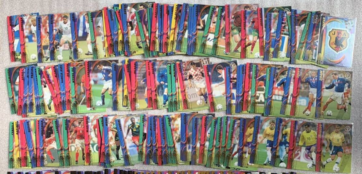 鬼レア コンプ Panini World Cup 2002 (150/150) ルーキー ワールドカップ コンプリートセット サッカーカード_画像1