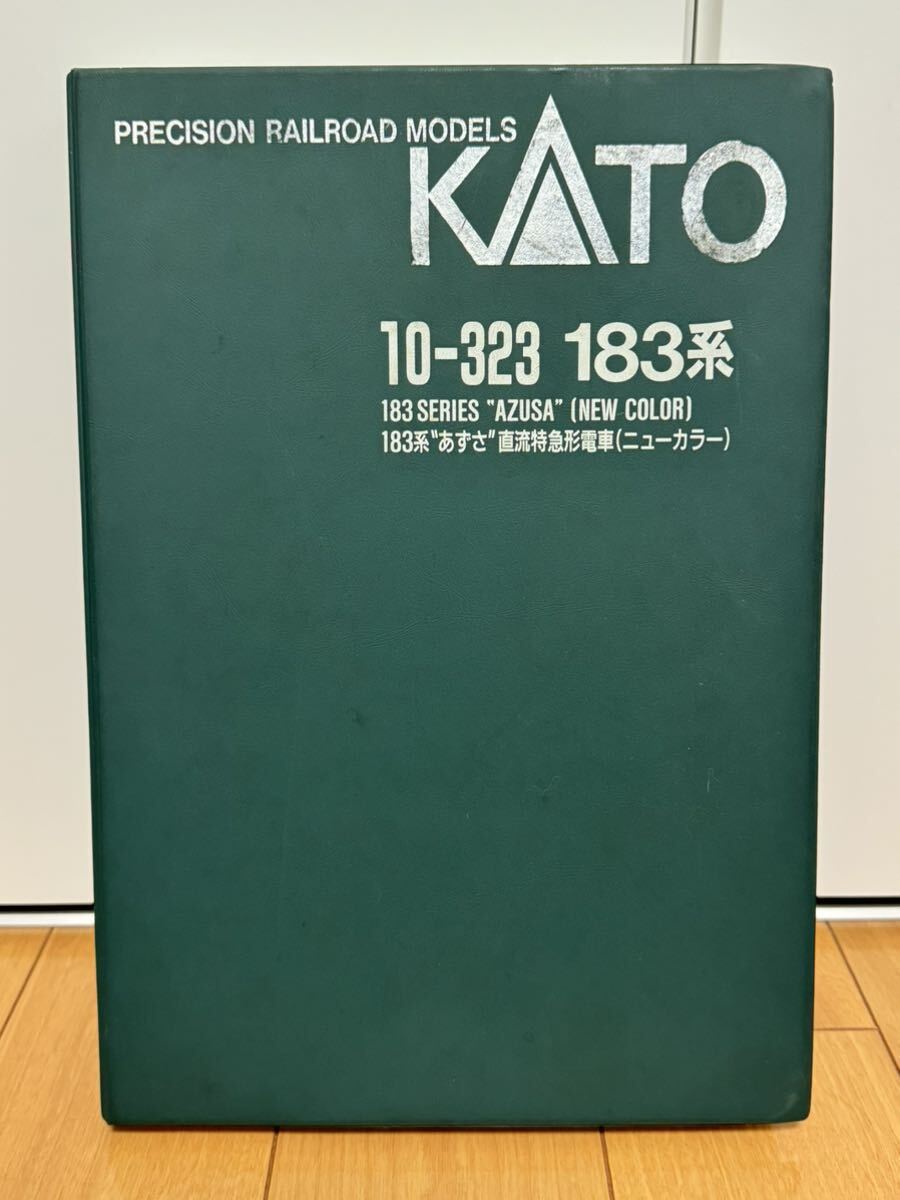 KATO 10-323 183系あずさ直流特急形電車(ニューカラー)【ジャンク】_画像1