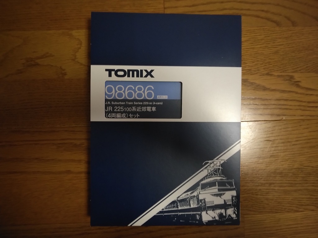 TOMIX 225系100番台4両 大阪市神戸市京都市姫路市大津市快速新快速 東海道線 TOMIX_画像5