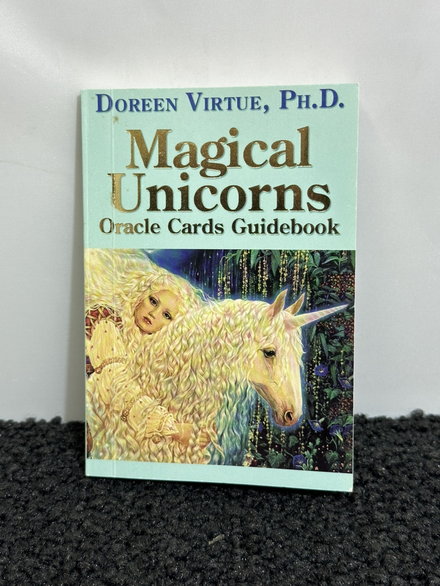 ●JMA Magical Unicorns Oracle Cards DORREN VIRTUE マジカル ユニコーン オラクルカード ドリーン バーチュー博士 中古 保管品●の画像4