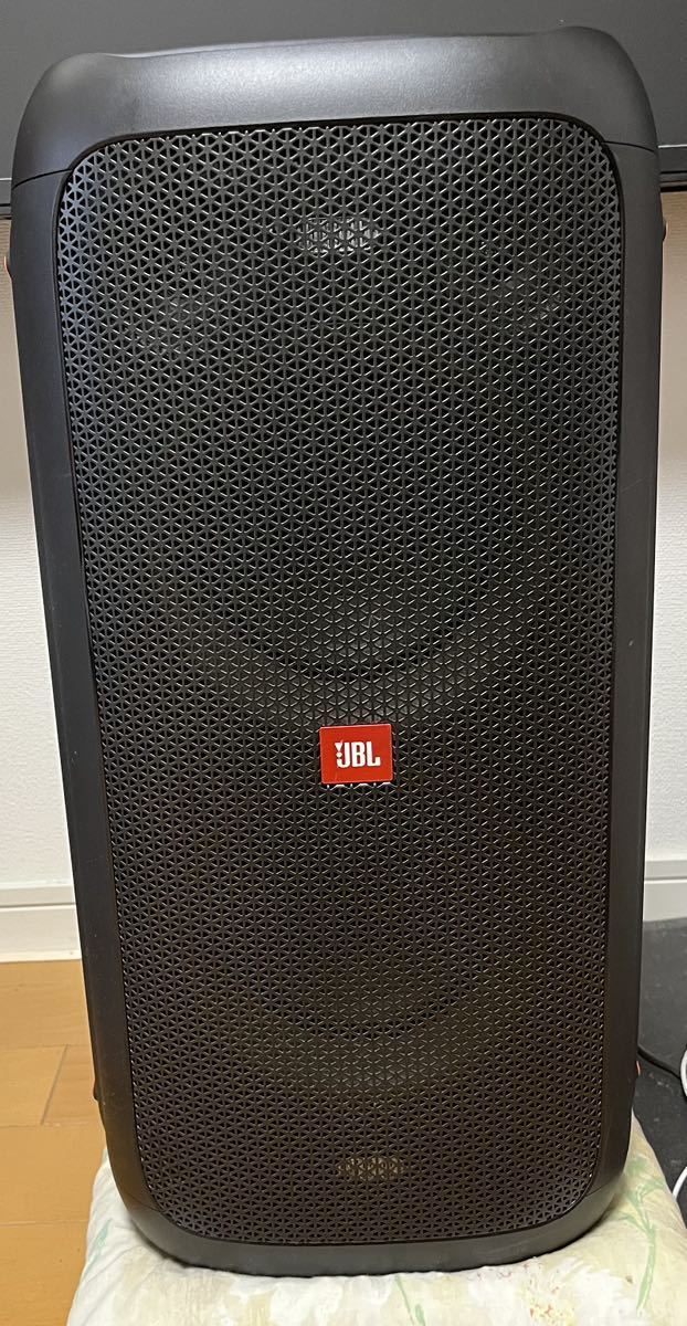 JBL PARTYBOX100 Bluetoothスピーカー ワイヤレス マイク入力/ギターアンプ入力搭載 ブラック JBLPARTYBOX100JN 中古品_画像1