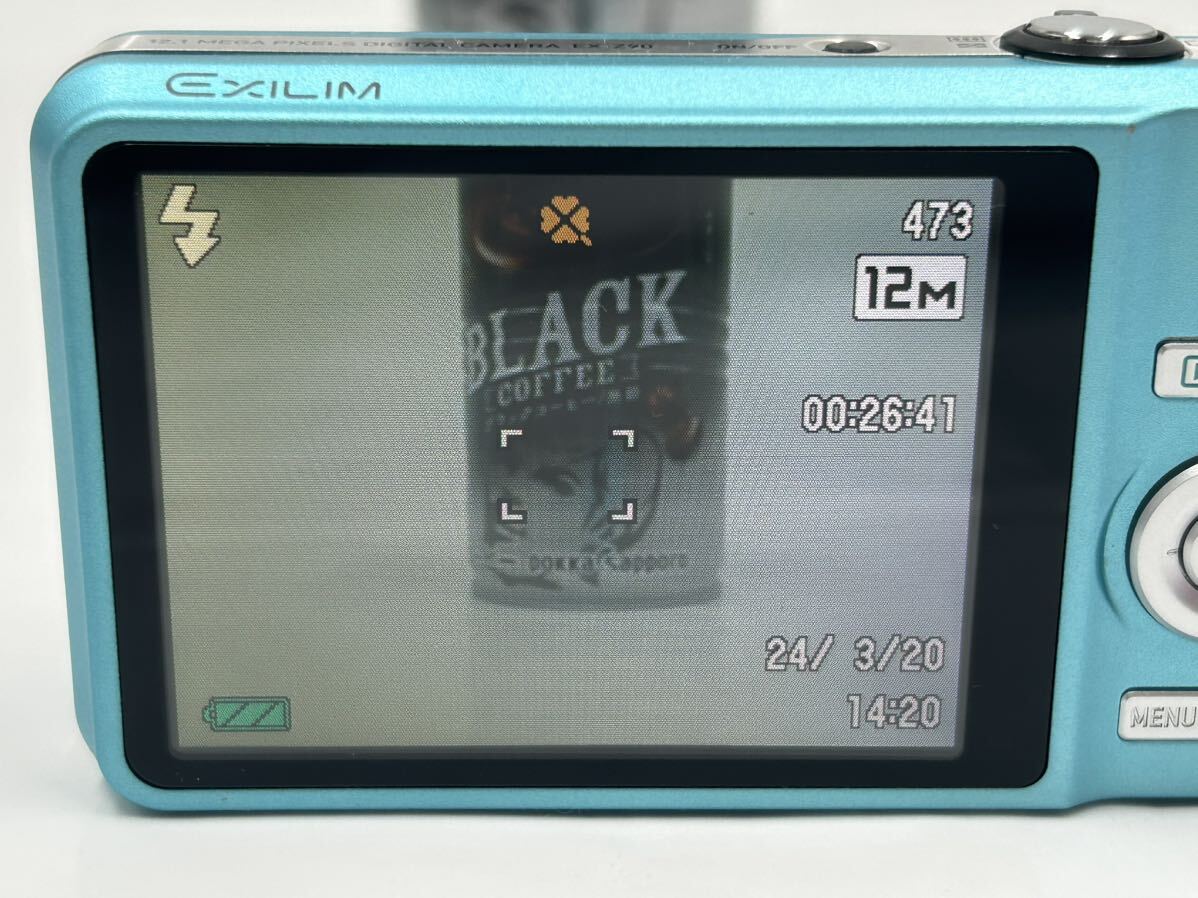 【た-3-111】動作品 CASIO EXILIM EX-Z90 デジタルカメラ デジカメ バッテリー付属 動作確認済み _画像6