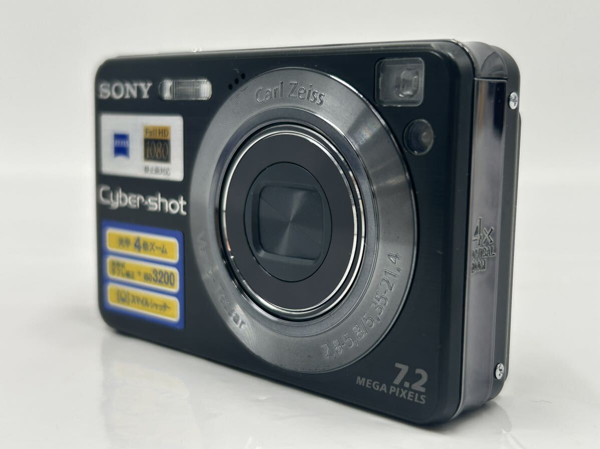 【た-3-137】SONY ソニー コンパクトデジタルカメラ DSC-W120 Cyber-shot 動作品 バッテリー/充電器/コード 付属 やや使用感あり_画像2
