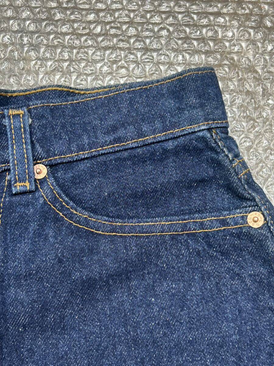 【た-3-121】Levis デニムパンツ 未使用 W610-0217 31×29 アメリカ製 MADE IN USA インディゴ ジーンズ ジーパン _画像3