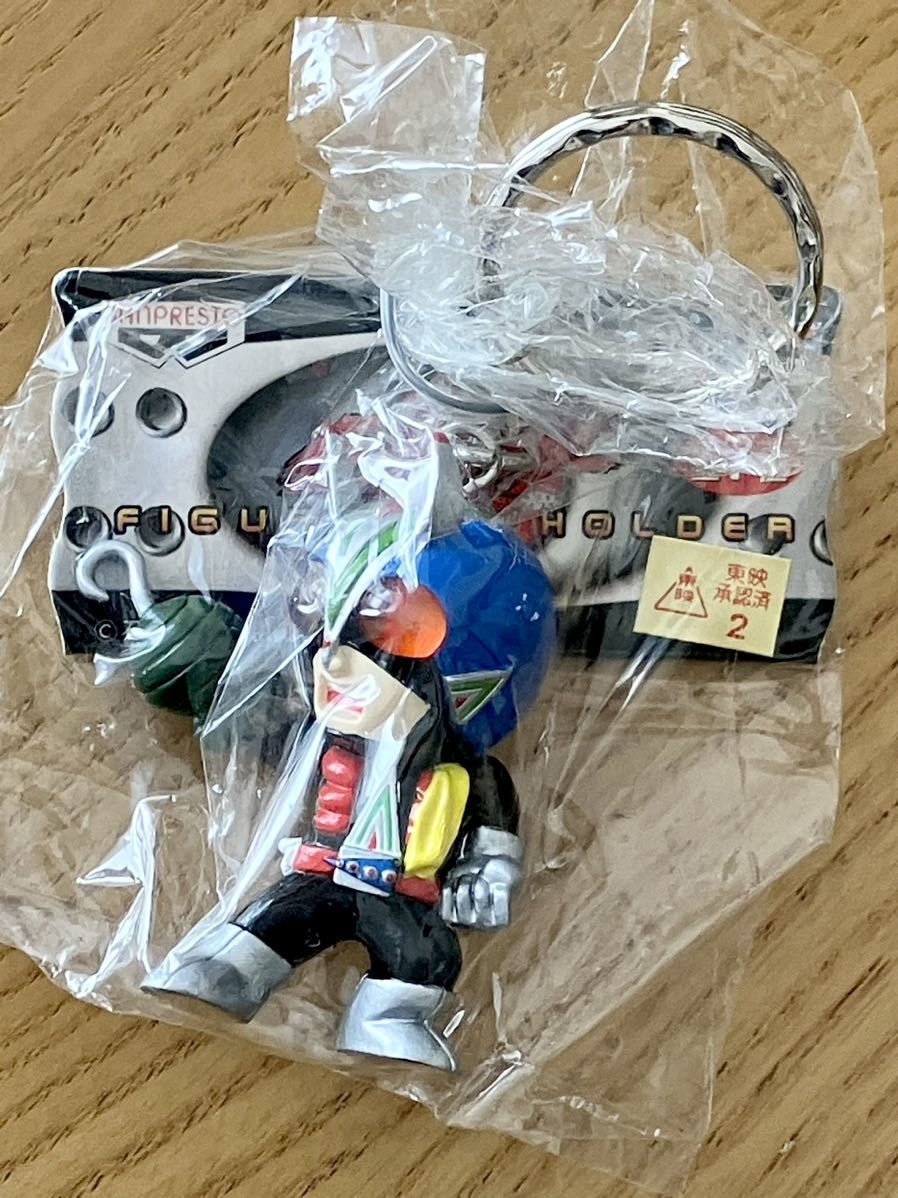  Kamen Rider figure key holder Riderman [ new goods unopened ] 1999 year higashi . special effects hero figure key holder mascot 