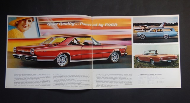 カタログ アメリカ車 フオード 1964年  英文 の画像2